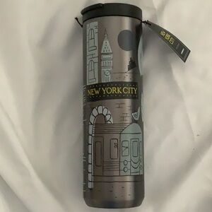 New Starbucks Stainless Steel collectible New York City NYC travel tumbl…